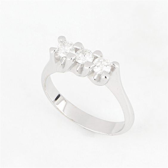 Anello Zorzan Gioielli Donna in Oro bianco Diamante 0.52 Ct ANPZ1292.052 - ANPZ1292.052